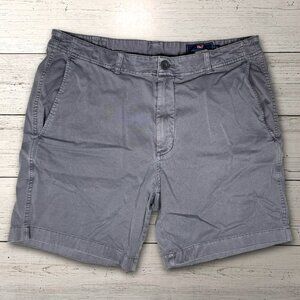 Vineyard Vines Men's Island Shorts - Barracuda Gray - Size 34